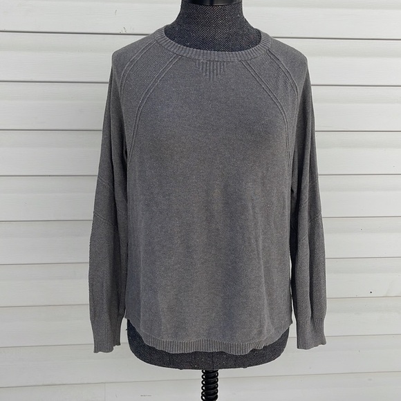 Prana Sweaters - PrAna Lightweight Gray Sweater Small